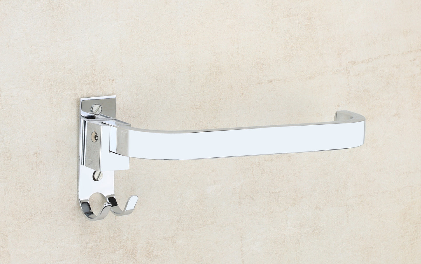 VELVYT Premium Stainless Steel Towel Holder in Bathroom | Napkin Holder for Wash Basin | Towel Hanger for Wash Basin | Rust Resistant Hand Towel Hanger | Chrome Finish Bathroom & Kitchen Accessory